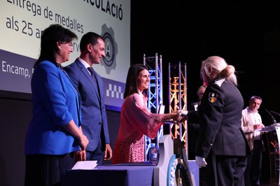 XVI Diada dels Agents de Circulació a Encamp.