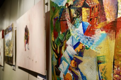 Exposició d'ArtCamp 'Colors per al Planeta' a Encamp.