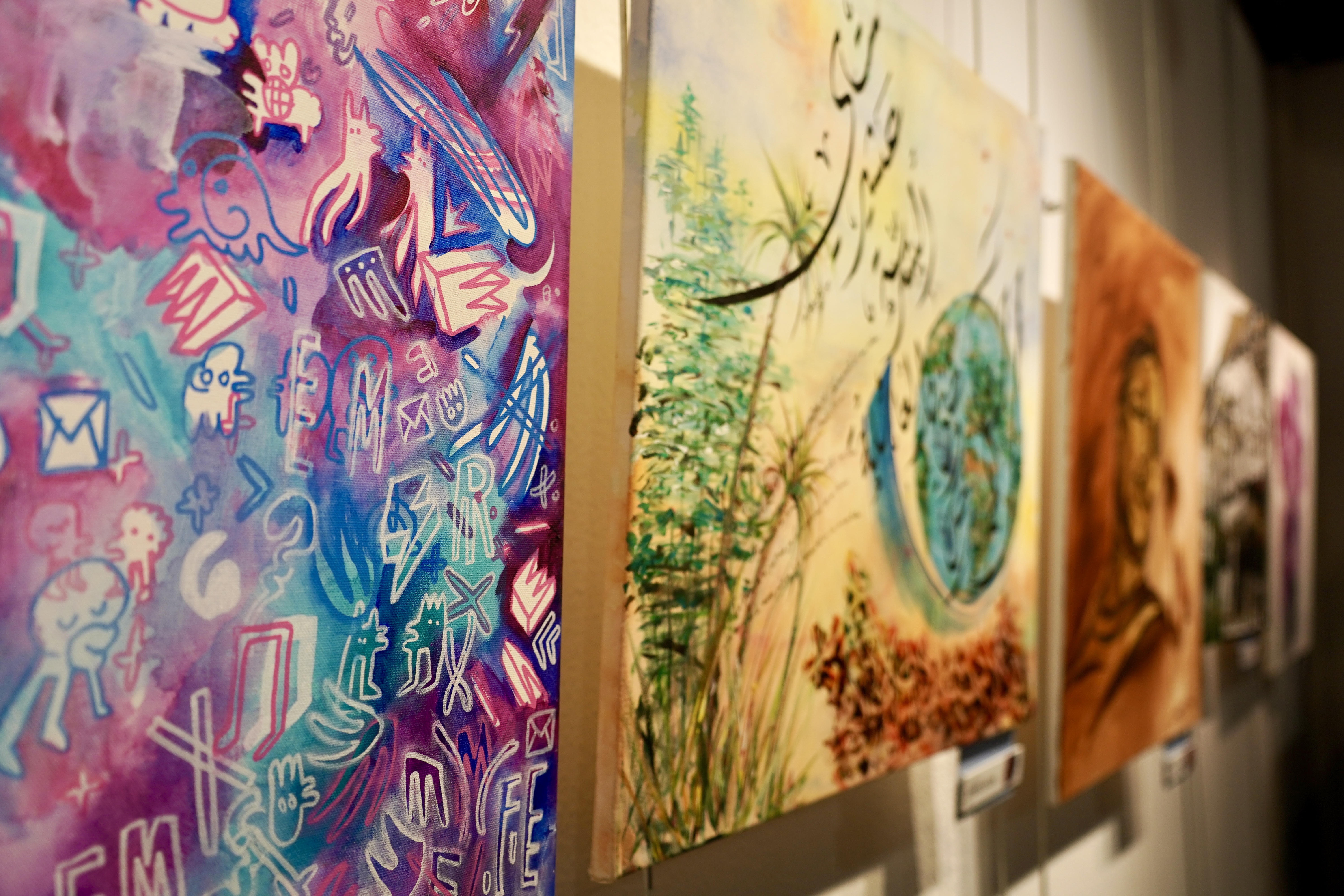 Exposició d'ArtCamp 'Colors per al Planeta' a Encamp