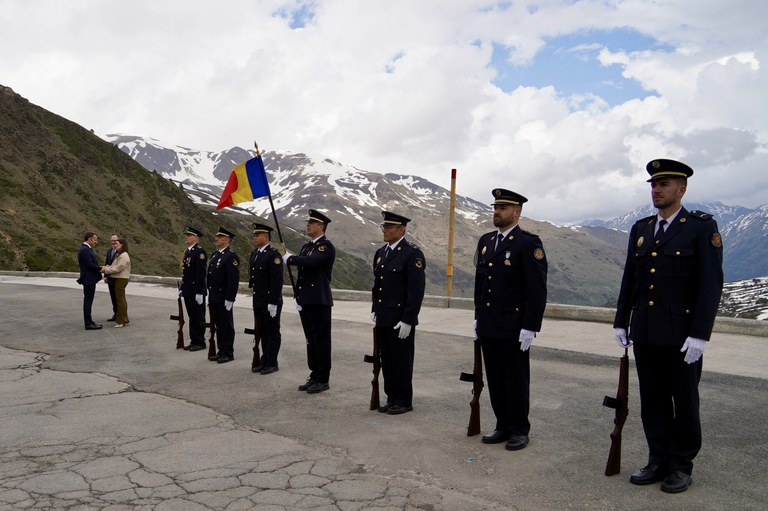Visita copríncep Macron. SCM @ComuEncamp