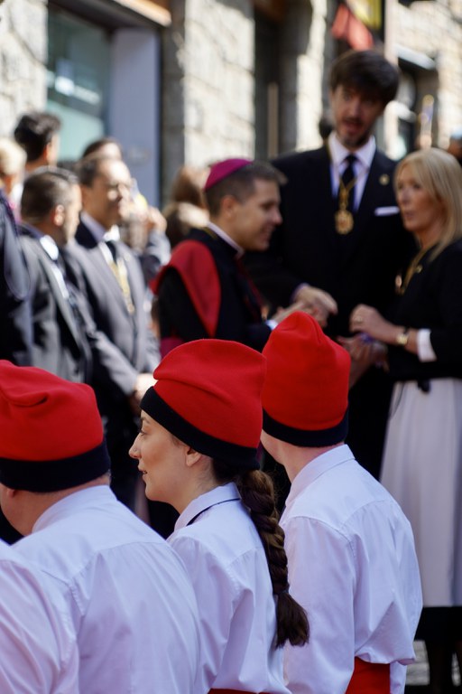Visita copríncep Macron. SCM @ComuEncamp
