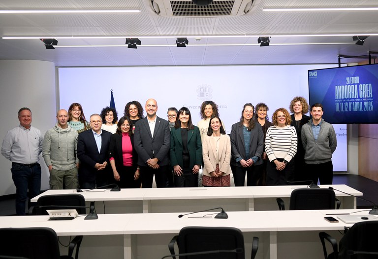 Presentació de la segona edició de l'Andorra Crea. Foto: SFGA/JAViladot.