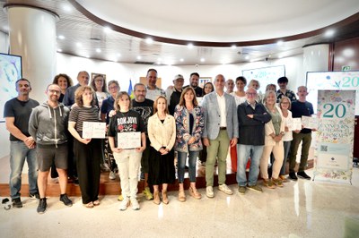 Entrega de premis del XX Concurs d'embelliment floral d'Encamp..