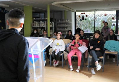 3a marató de Sant Jordi a la Biblioteca d'Encamp.