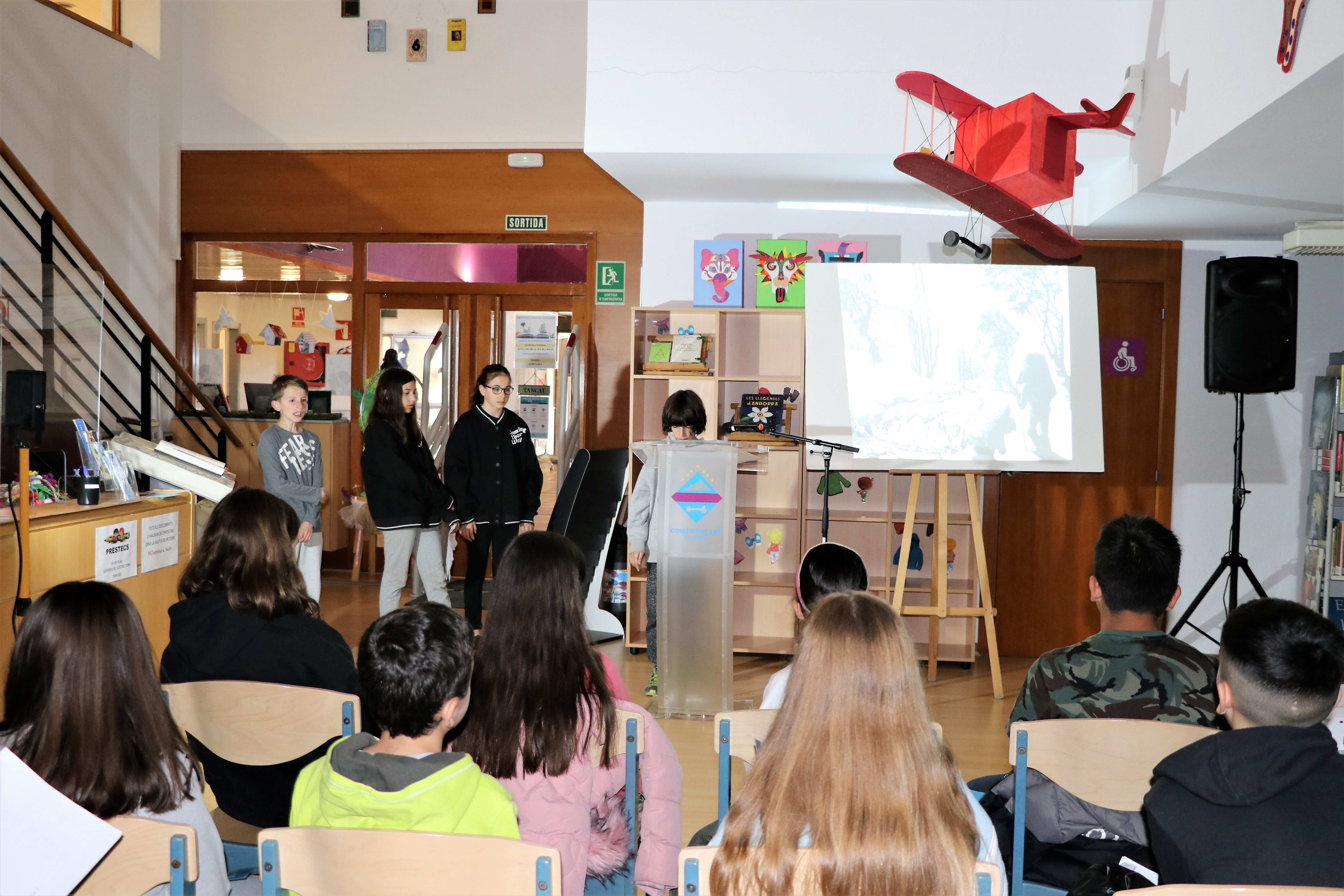 3a marató de Sant Jordi a la Biblioteca d'Encamp