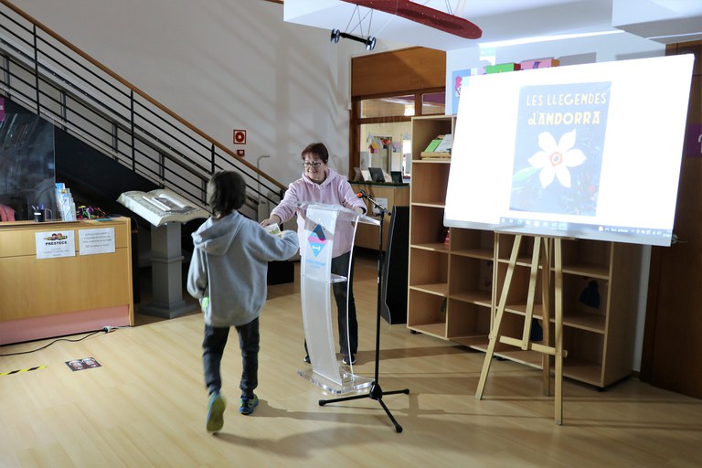 3a marató de Sant Jordi a la Biblioteca d'Encamp