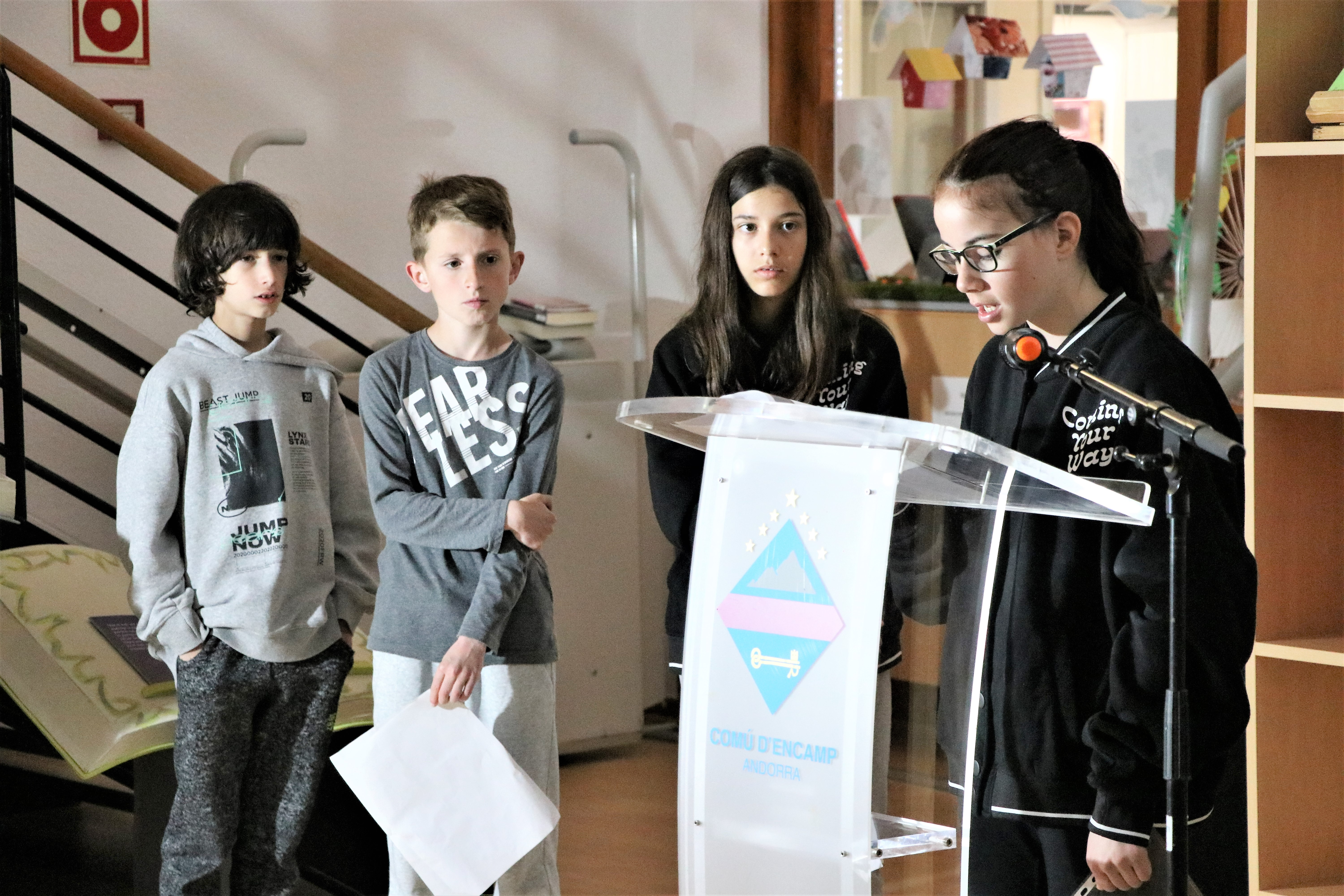 3a marató de Sant Jordi a la Biblioteca d'Encamp