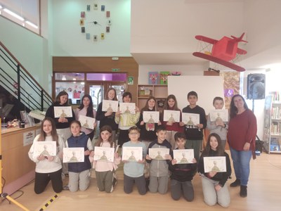 3a Marató de Sant Jordi a la Biblioteca d'Encamp.