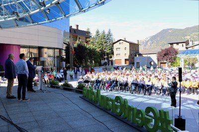 Inauguració III Jocs Esportius de la Gent Gran, Encamp.