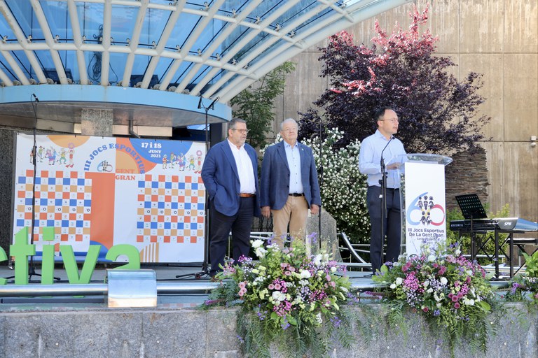 Inauguració III Jocs Esportius de la Gent Gran, Encamp