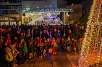Encamp dona la benvinguda al Nadal amb la tradicional encesa de llums