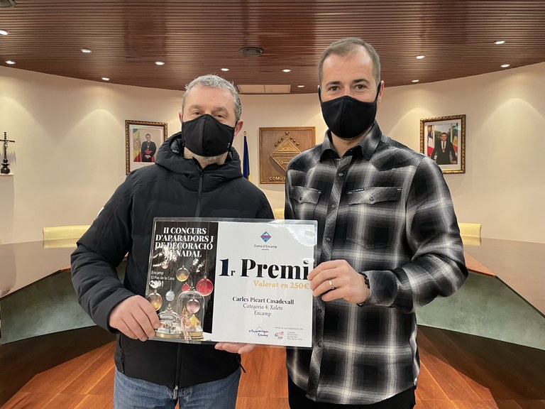 Entrega premis II Concurs decoració Nadal.2022