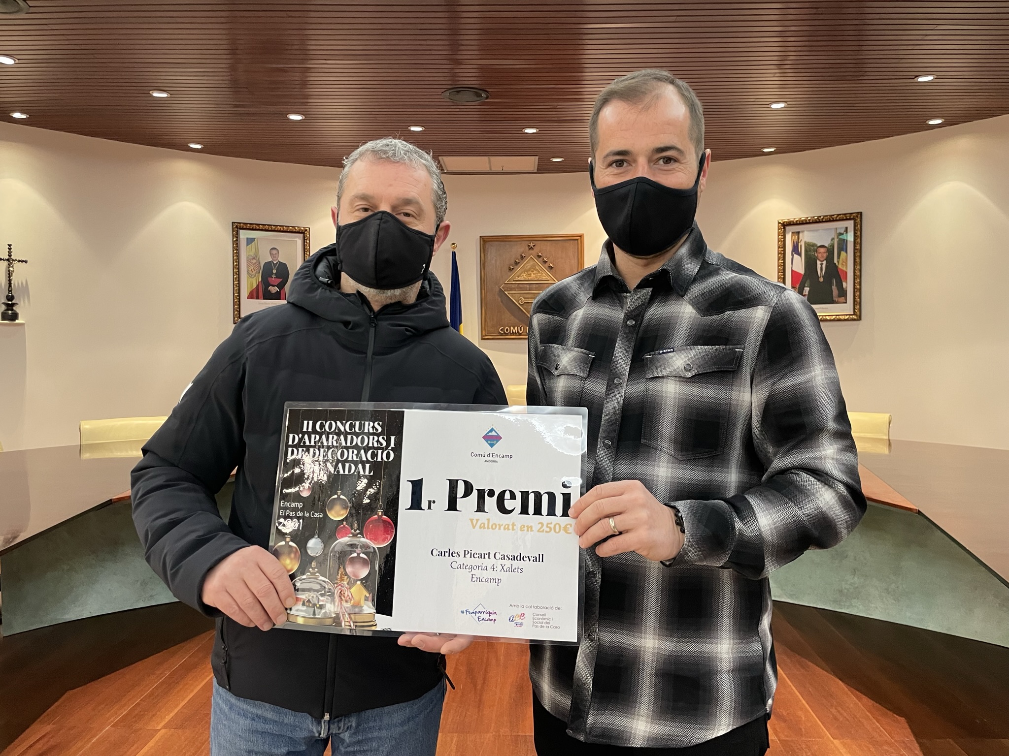 Entrega premis II Concurs decoració Nadal.2022