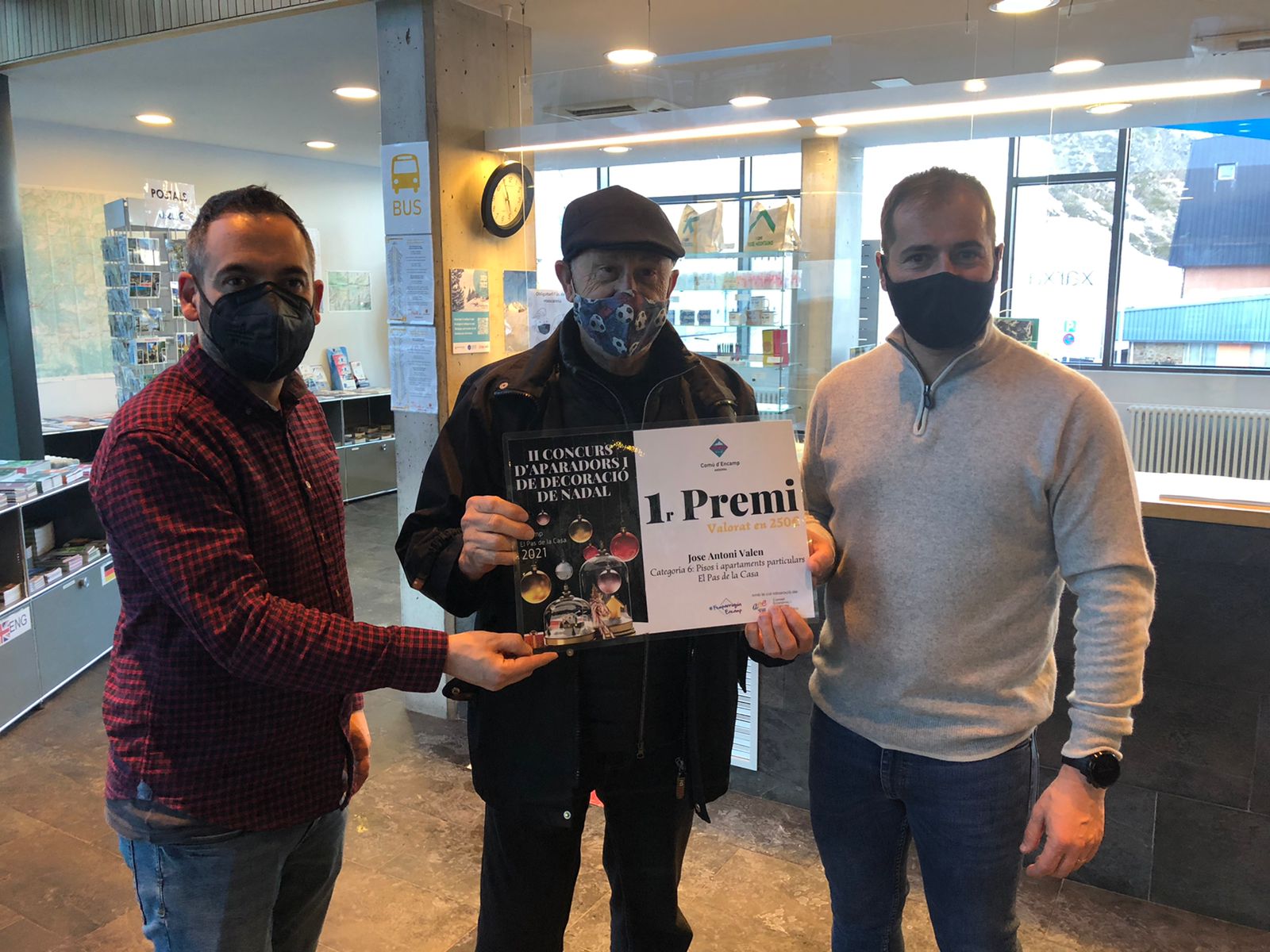 Entrega premis II Concurs decoració Nadal.2022
