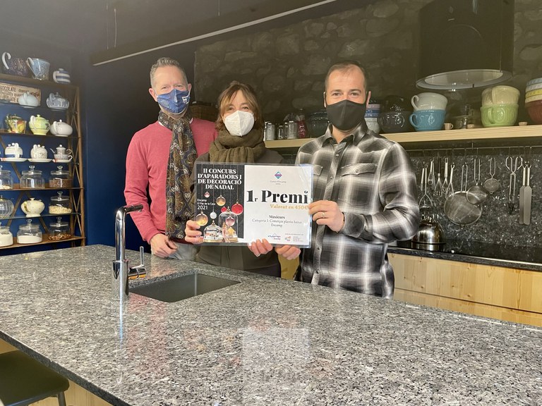 Entrega premis II Concurs decoració Nadal.2022
