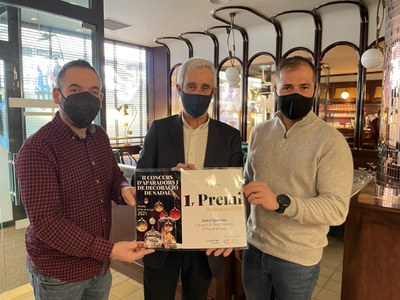 Entrega premis II Concurs decoració Nadal.2022.