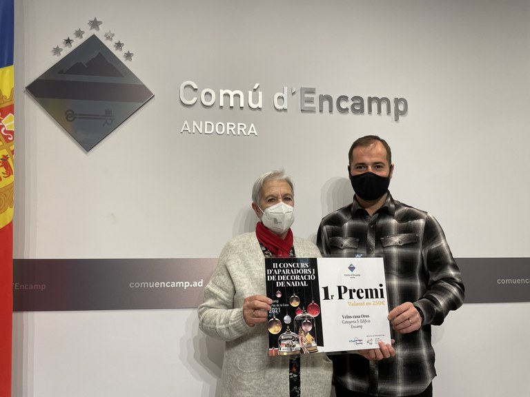 Entrega premis II Concurs decoració Nadal.2022