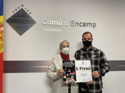 Entrega premis II Concurs decoració Nadal.2022.