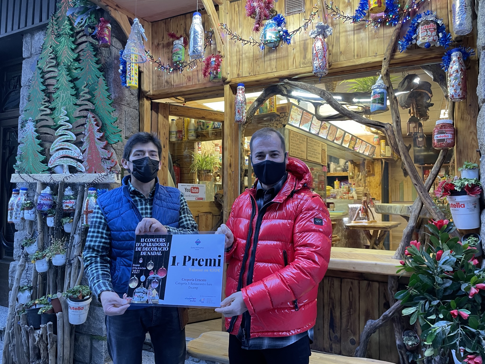 Entrega premis II Concurs decoració Nadal.2022