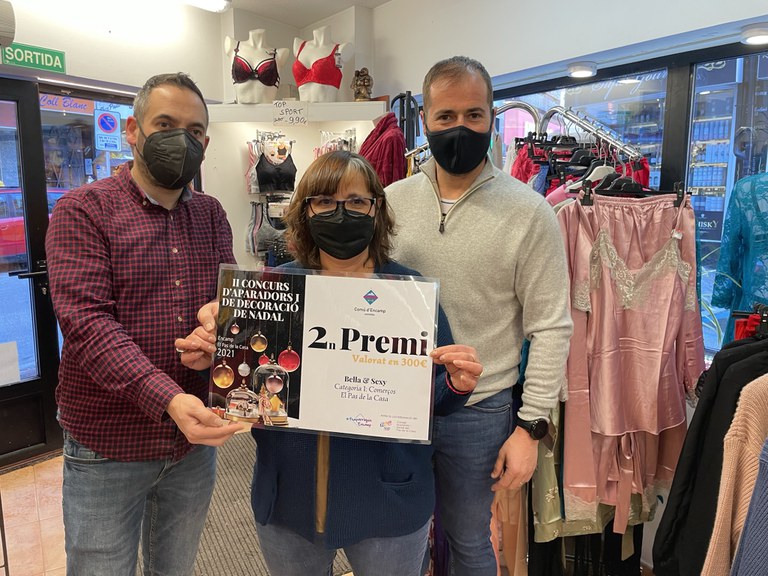 Entrega premis II Concurs decoració Nadal.2022