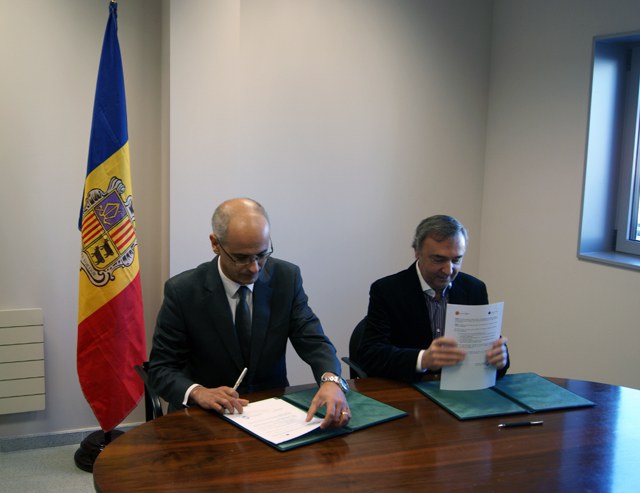 Encamp i Govern firmen un conveni per a l’ús compartit de l’edifici de l’antiga Duana