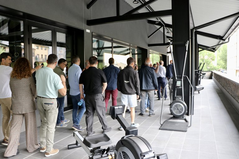 Inauguració nou gimnàs del Complex Esportiu d'Encamp