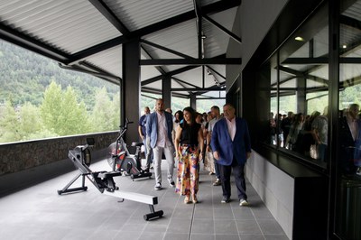 Inauguració nou gimnàs del Complex Esportiu d'Encamp.