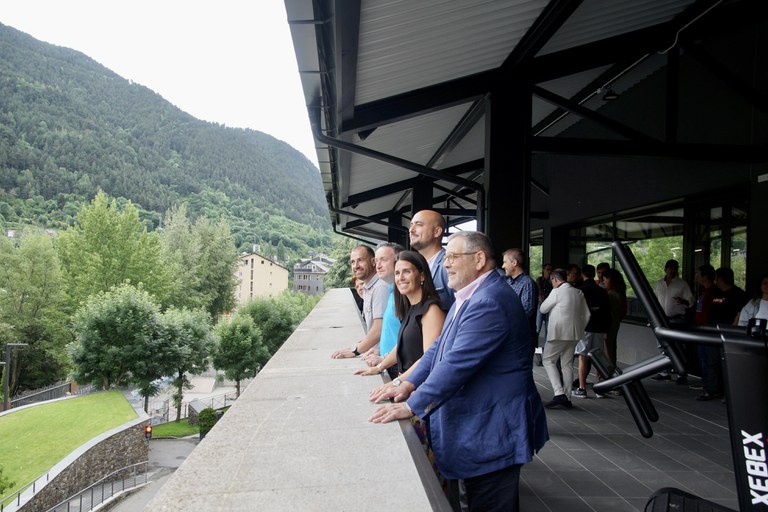 Inauguració nou gimnàs del Complex Esportiu d'Encamp