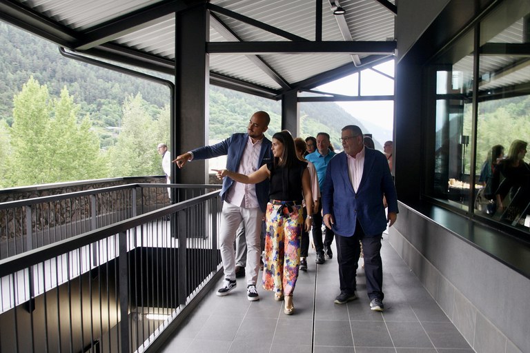 Inauguració nou gimnàs del Complex Esportiu d'Encamp