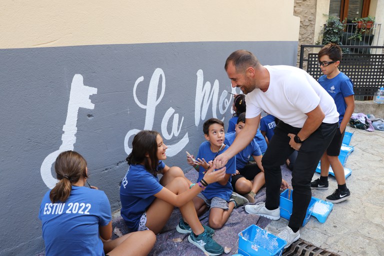 Taller infantil amb l'Àrea de Jovent impartit per Samantha Bosque