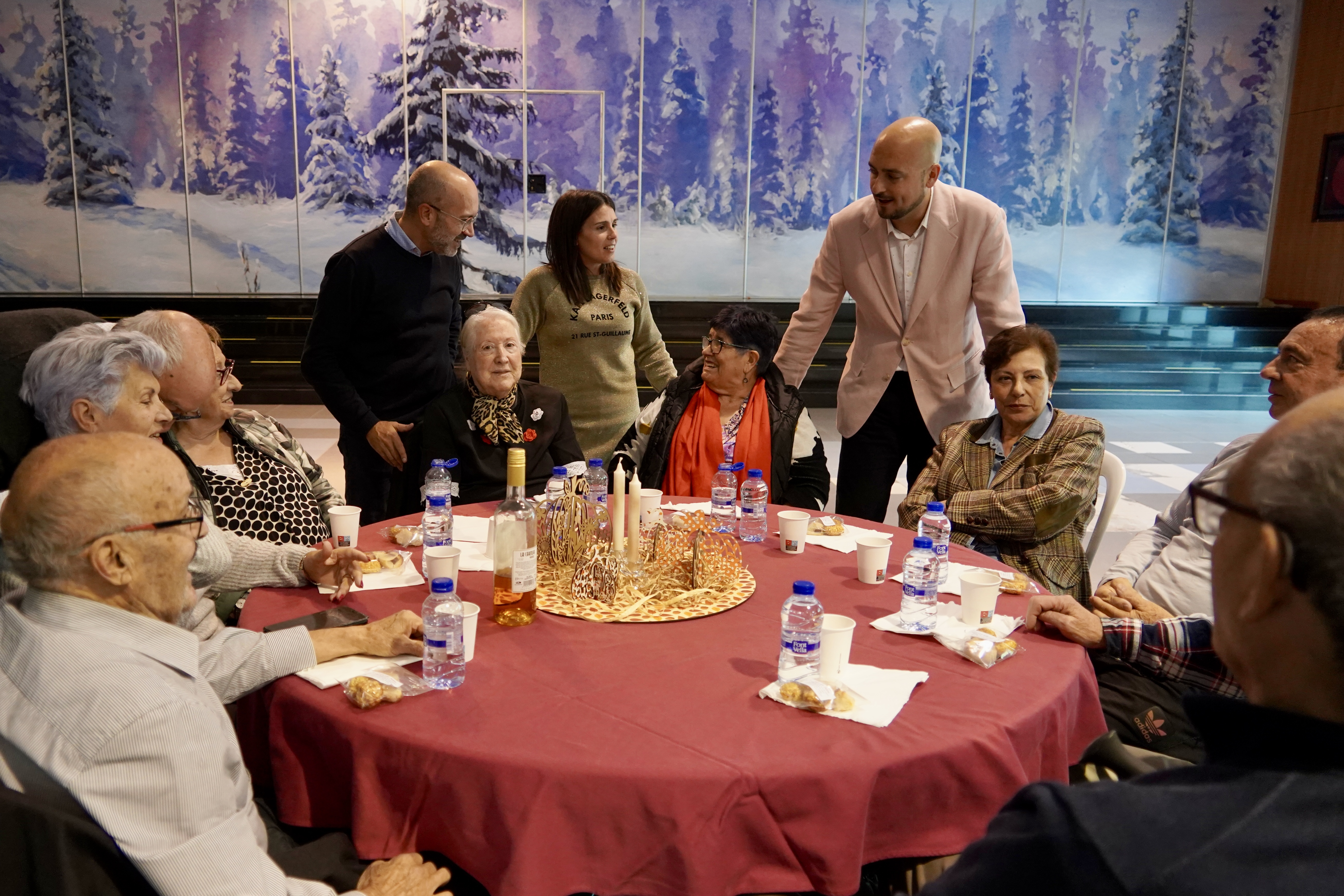 Castanyada per a la gent gran a Encamp