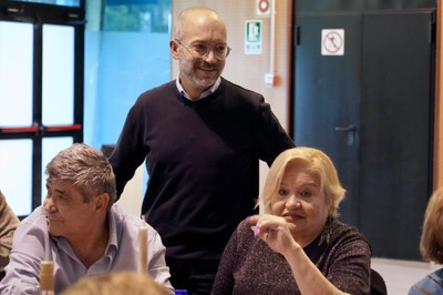 Castanyada per a la gent gran a Encamp.