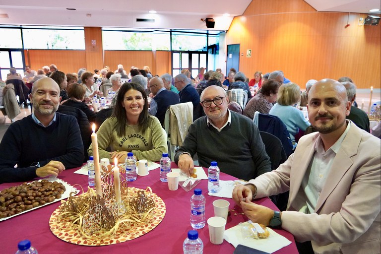 Castanyada per a la gent gran a Encamp