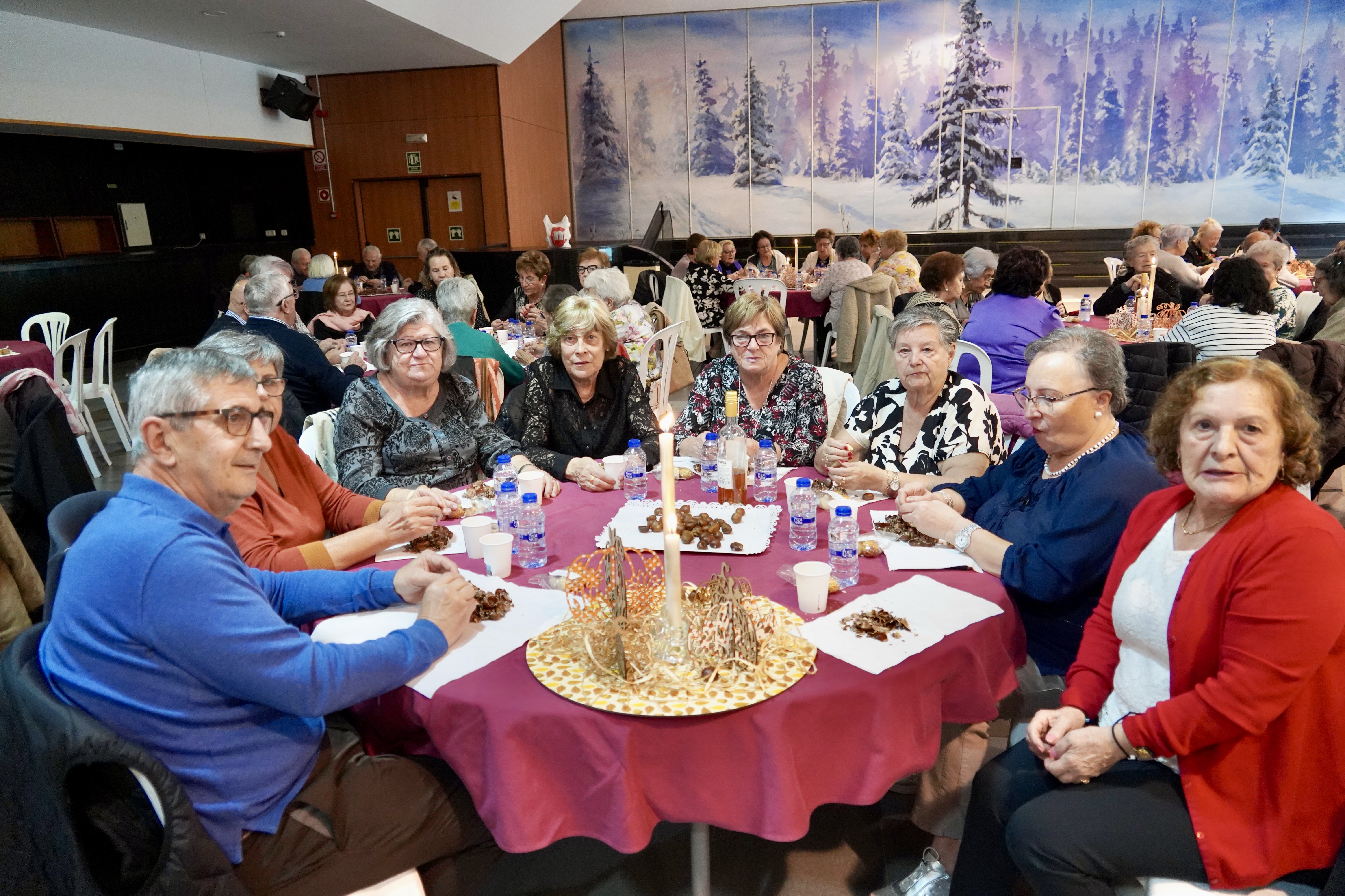 Castanyada per a la gent gran a Encamp