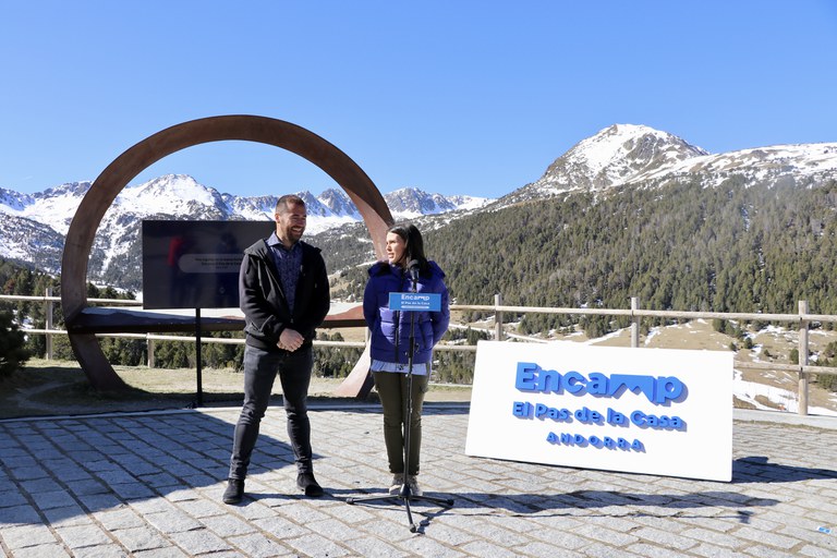 Presentació nou logotip de la marca turística d'Encamp i El Pas de la Casa