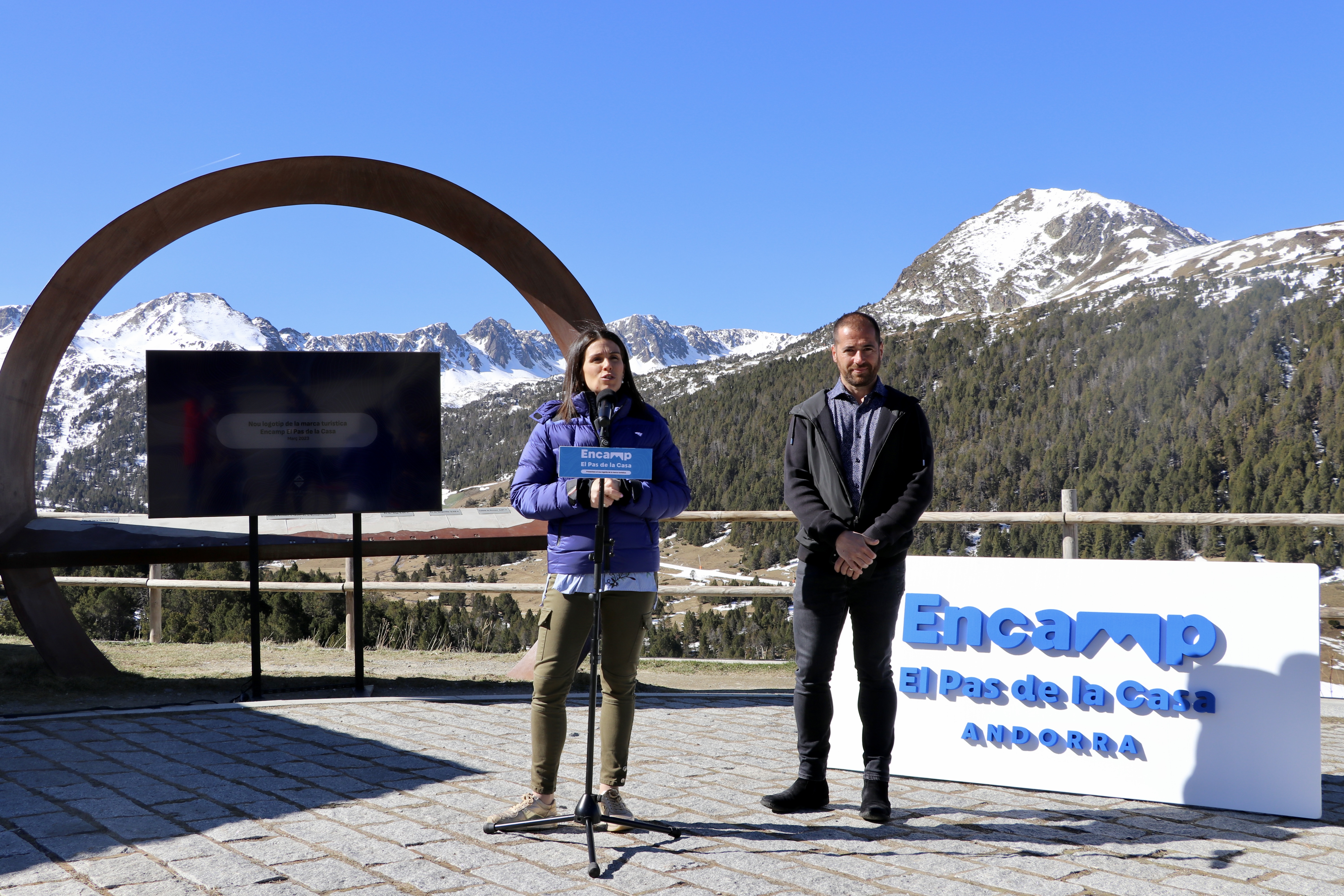 Presentació nou logotip de la marca turística d'Encamp i El Pas de la Casa