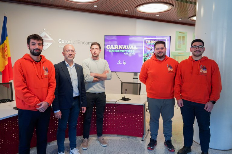 Presentació dels actes del Carnaval d'Encamp 2025