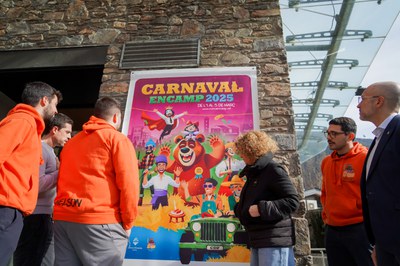 Presentació dels actes del Carnaval d'Encamp 2025.