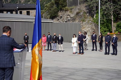 Signatura conveni al fons de solidaritat.