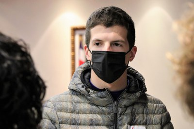 Roger Puig, l'esquiador paralímpic que participarà als Jocs per segona vegada.