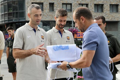 Estada del Barça d'hoquei patins a Encamp.
