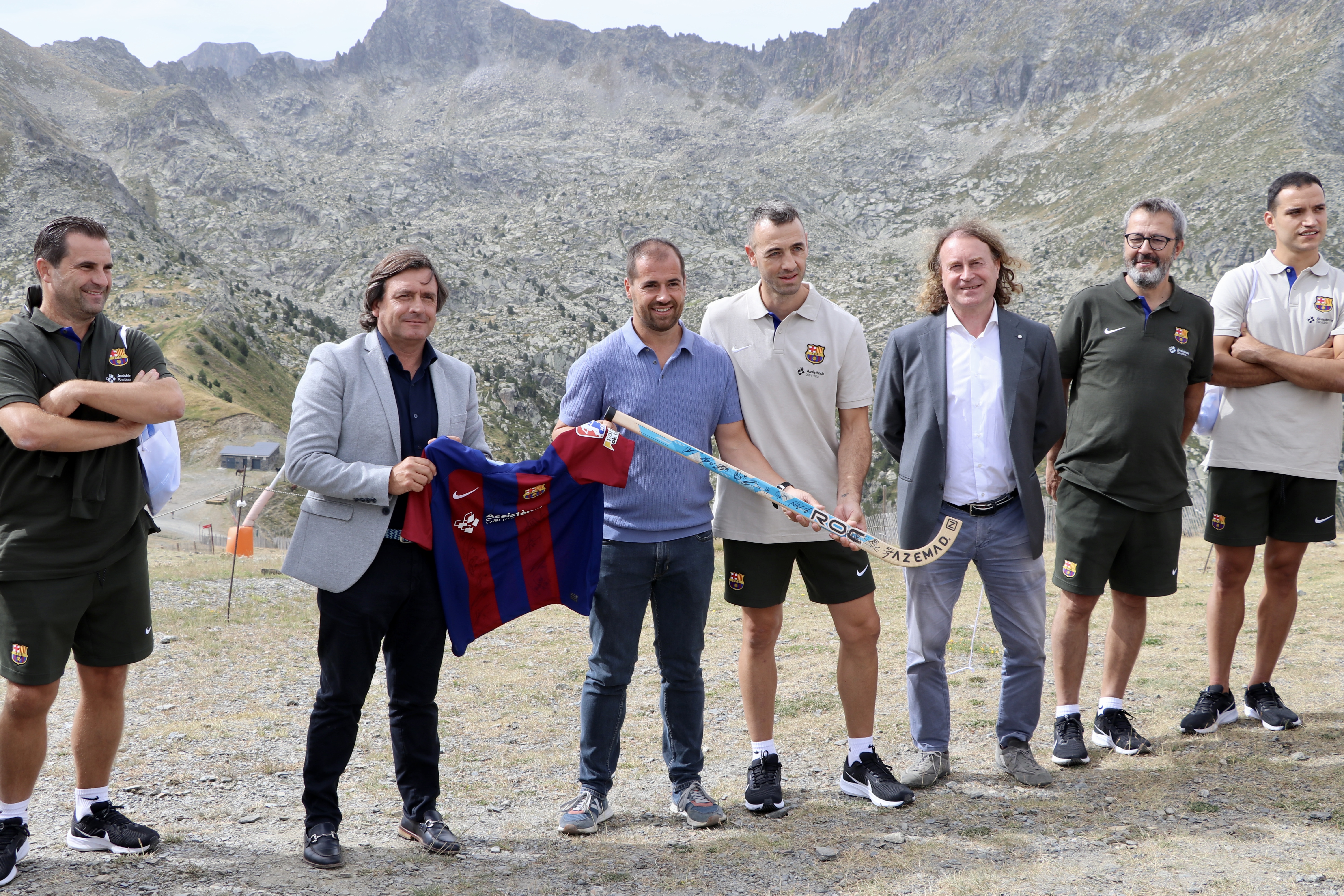 Estada del Barça d'hoquei patins a Encamp