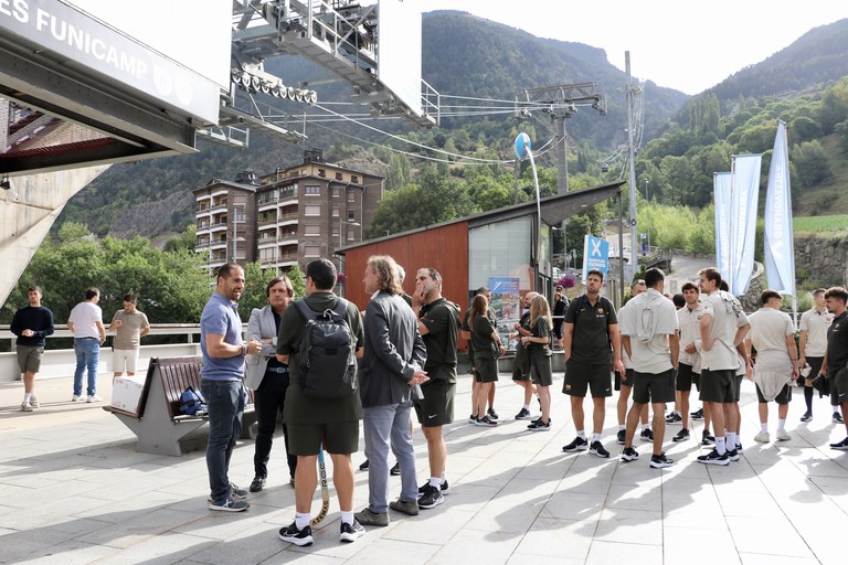Estada del Barça d'hoquei patins a Encamp