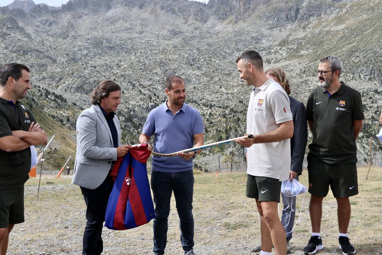 Estada del Barça d'hoquei patins a Encamp