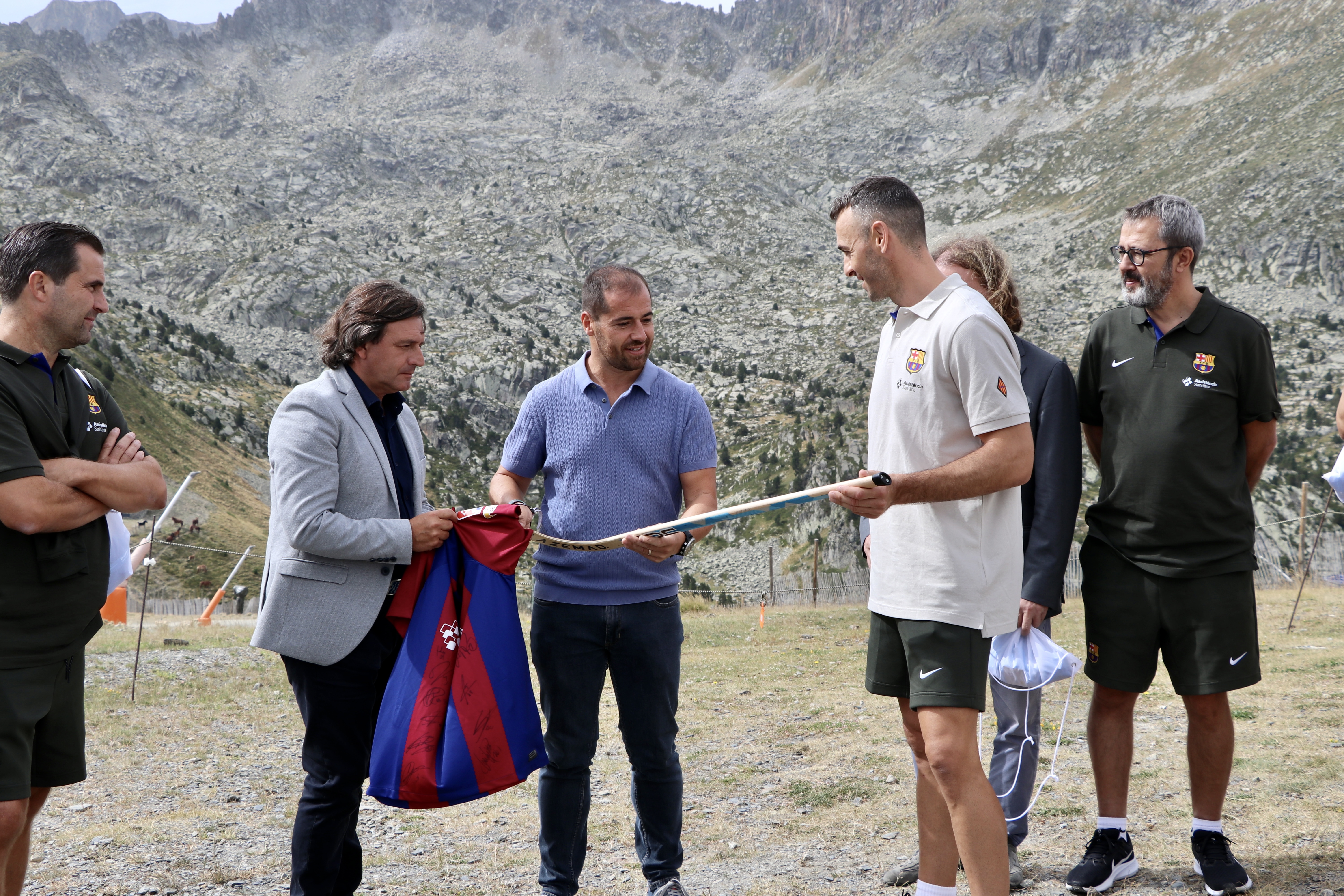 Estada del Barça d'hoquei patins a Encamp