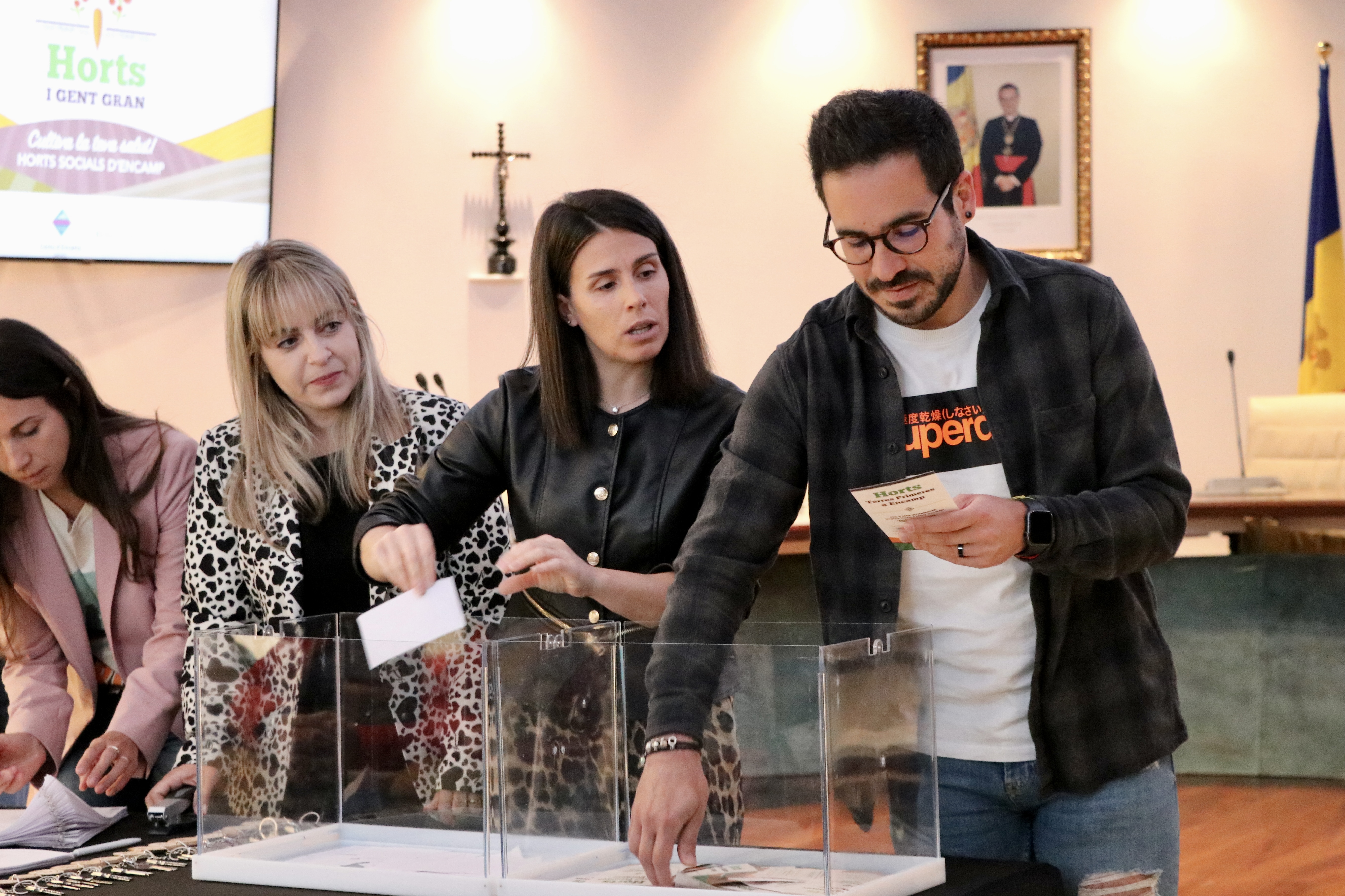 Sorteig dels horts socials per a la gent gran d'Encamp
