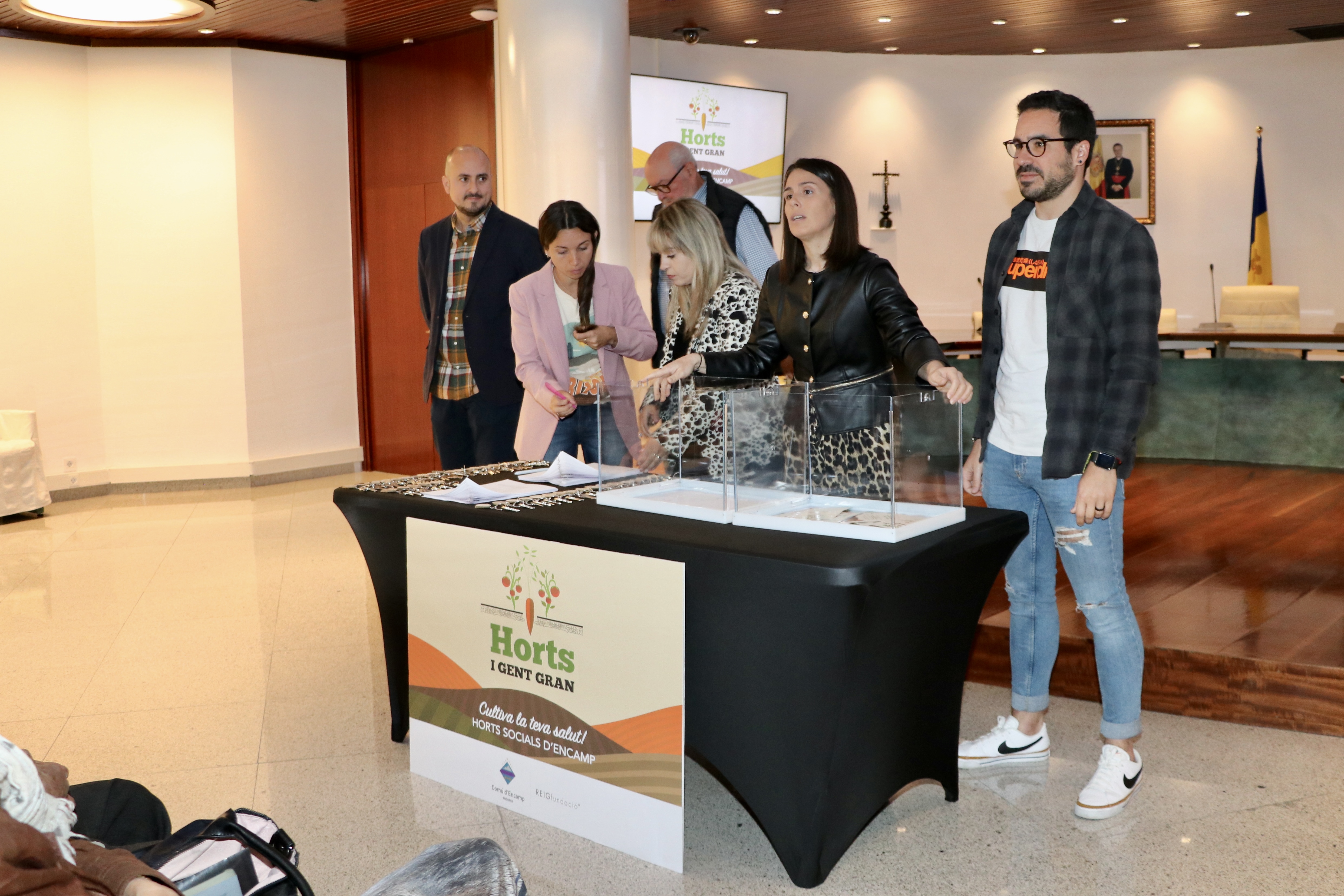 Sorteig dels horts socials per a la gent gran d'Encamp