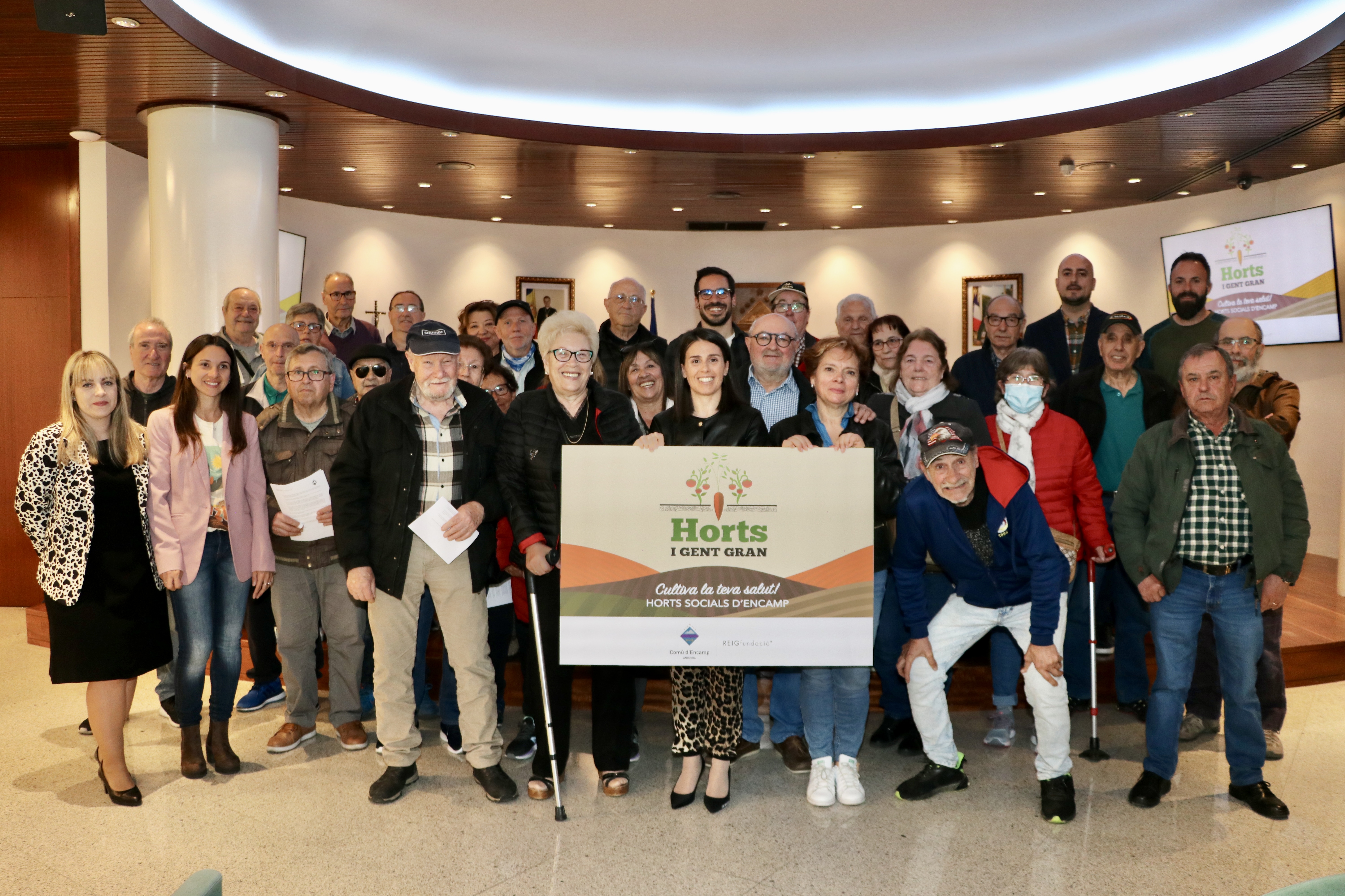 Sorteig dels horts socials per a la gent gran d'Encamp