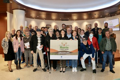 Sorteig dels horts socials per a la gent gran d'Encamp.
