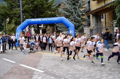 Marxa popular 'Mou-te per la teva salut' a Encamp.